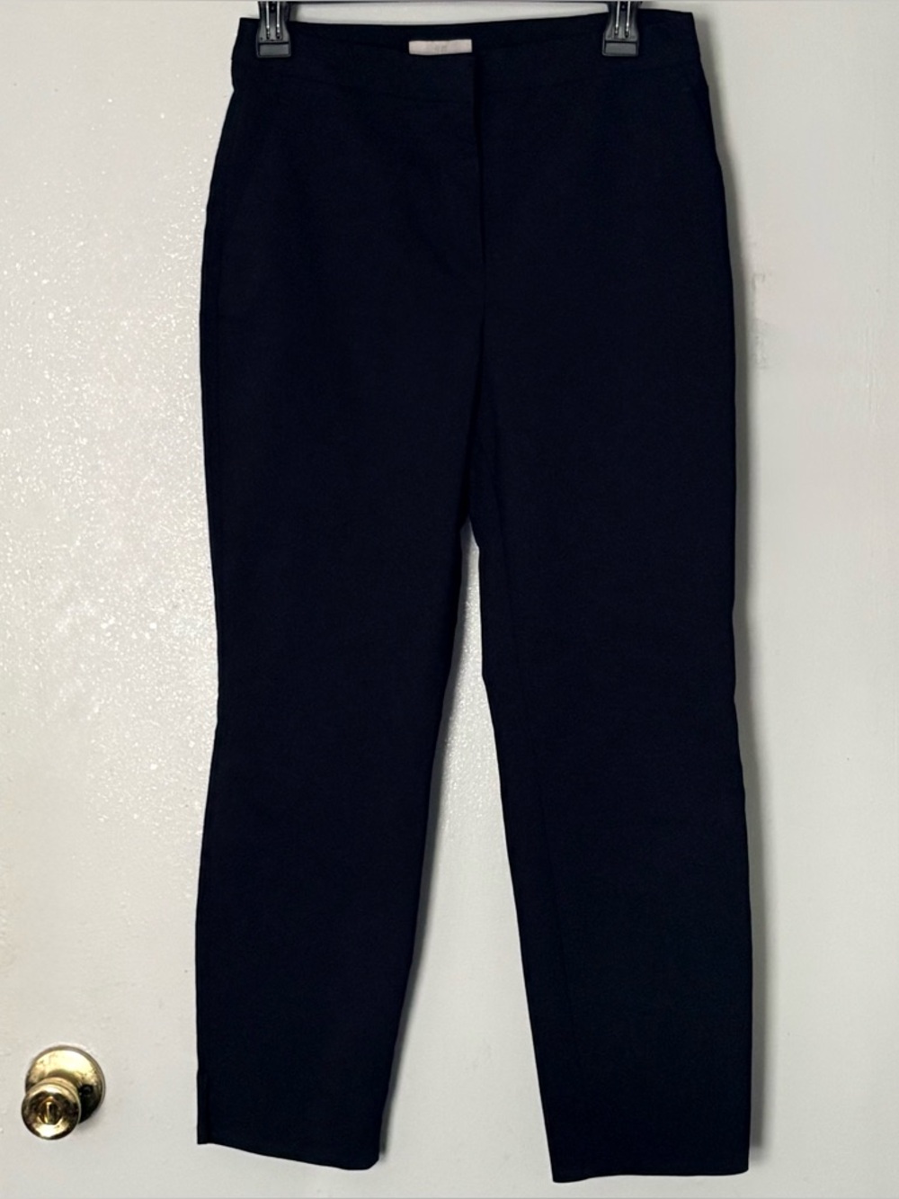 H&M black ankle-length "cigarette" style trousers 4